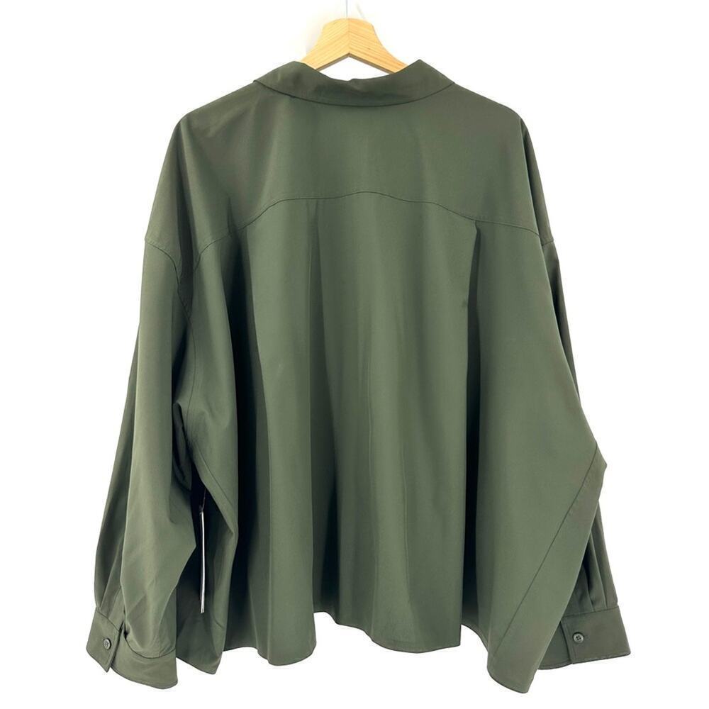 NEW Athleta Cropped Stretch Tech Top Sz 3X - Picture 4 of 9